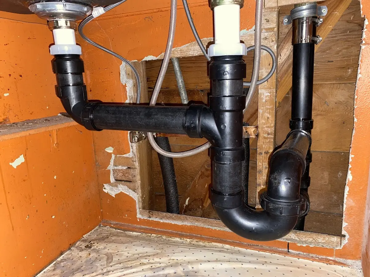 Professional Repiping Services equipment and tools on the job in Riverside